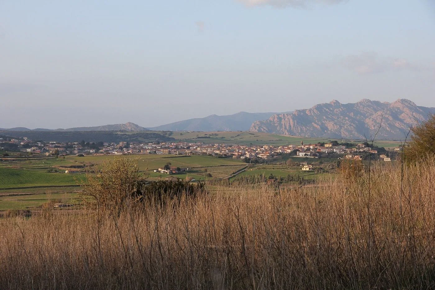 Le colline dell'Anglona intorno a Perfugas