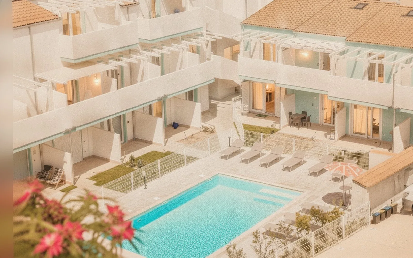 Blue Thermae Retreat — Appartamento con piscina a Santa Maria Coghinas, 